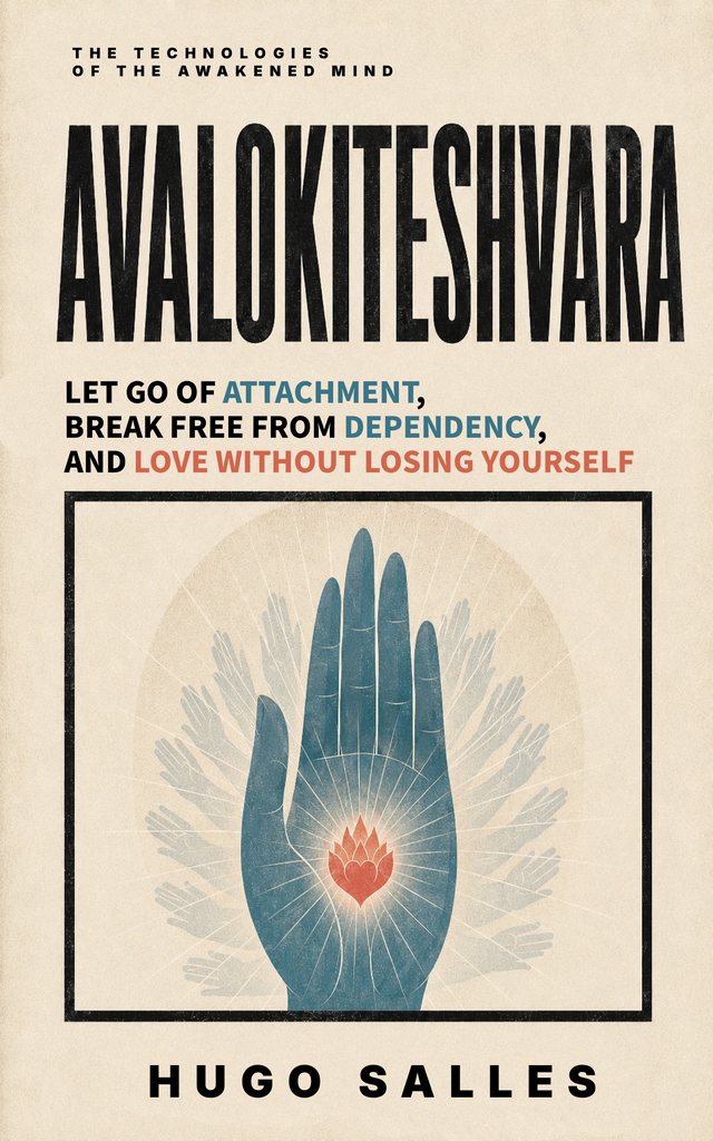 Avalokiteshvara book cover, English edition, by Hugo Salles